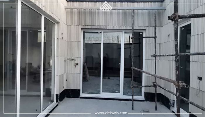 	خرید درب و پنجره دو جداره برای ویلا جناب آقای کیانپور 